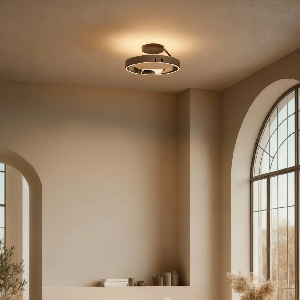 Rund LED-taklampa med infälld montering för moderna hem