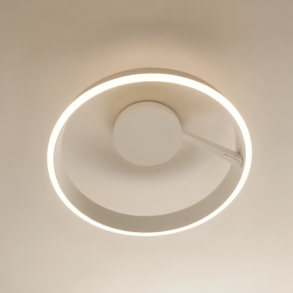 Rund LED-taklampa med infälld montering för moderna hem
