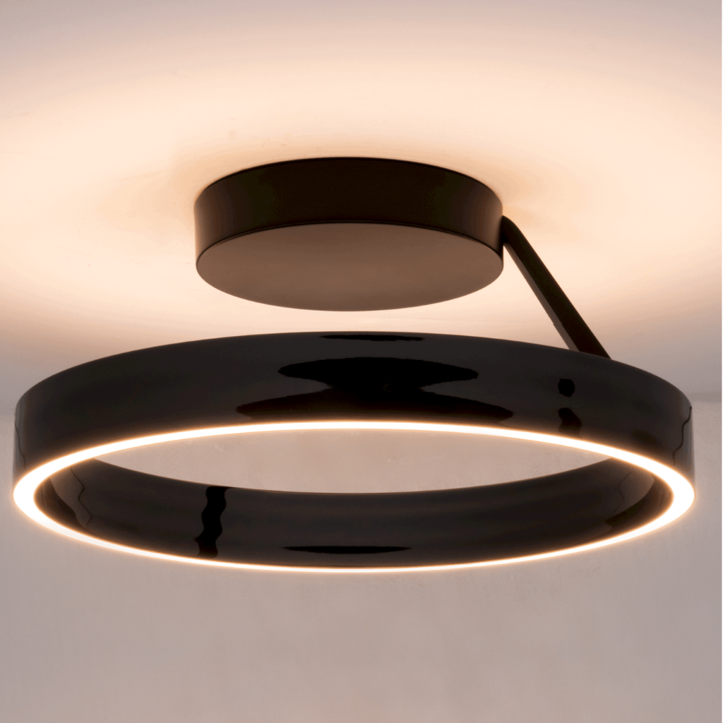 Rund LED-taklampa med infälld montering för moderna hem