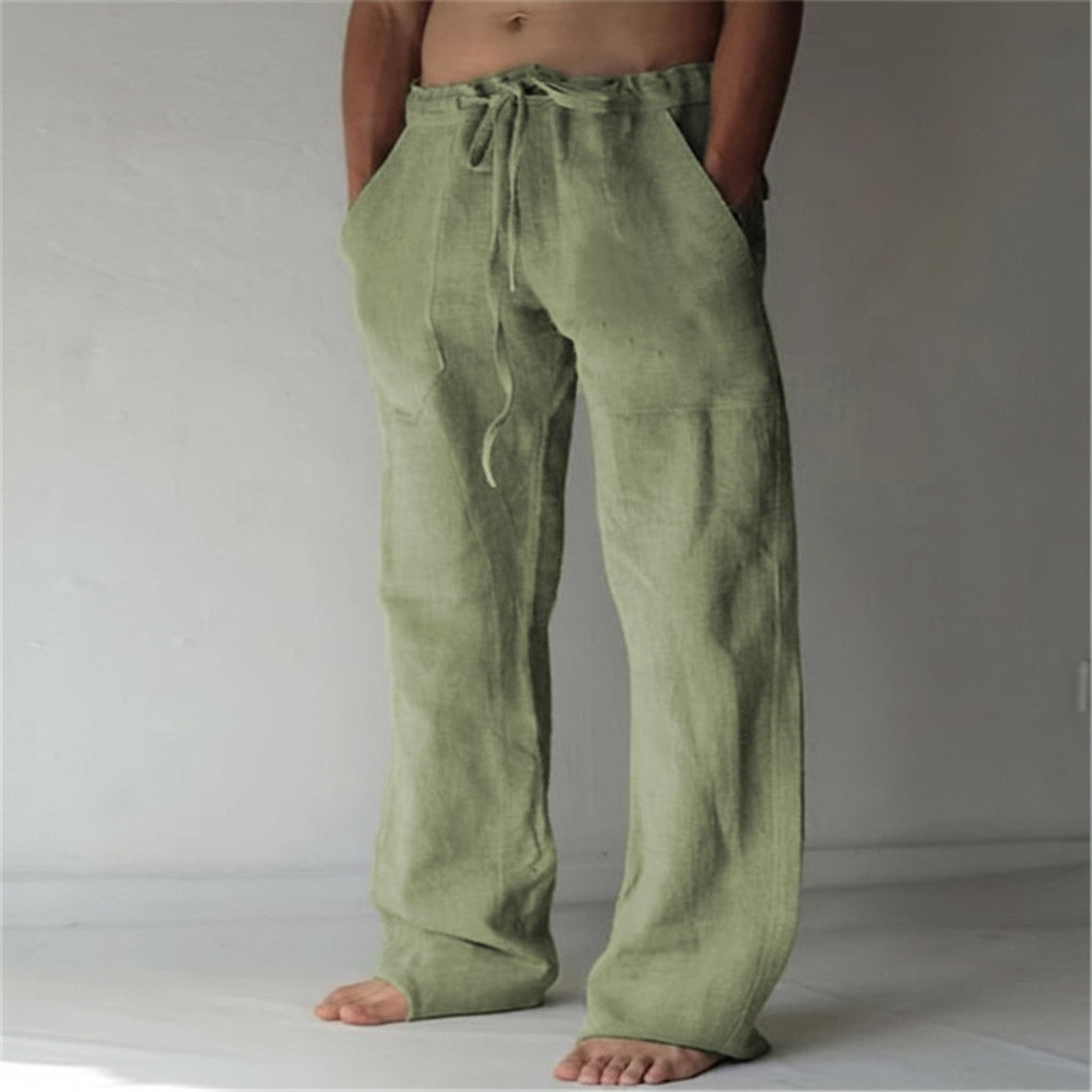 Lightweight Linen Trousers For Summer Comfort And Relaxed Fit