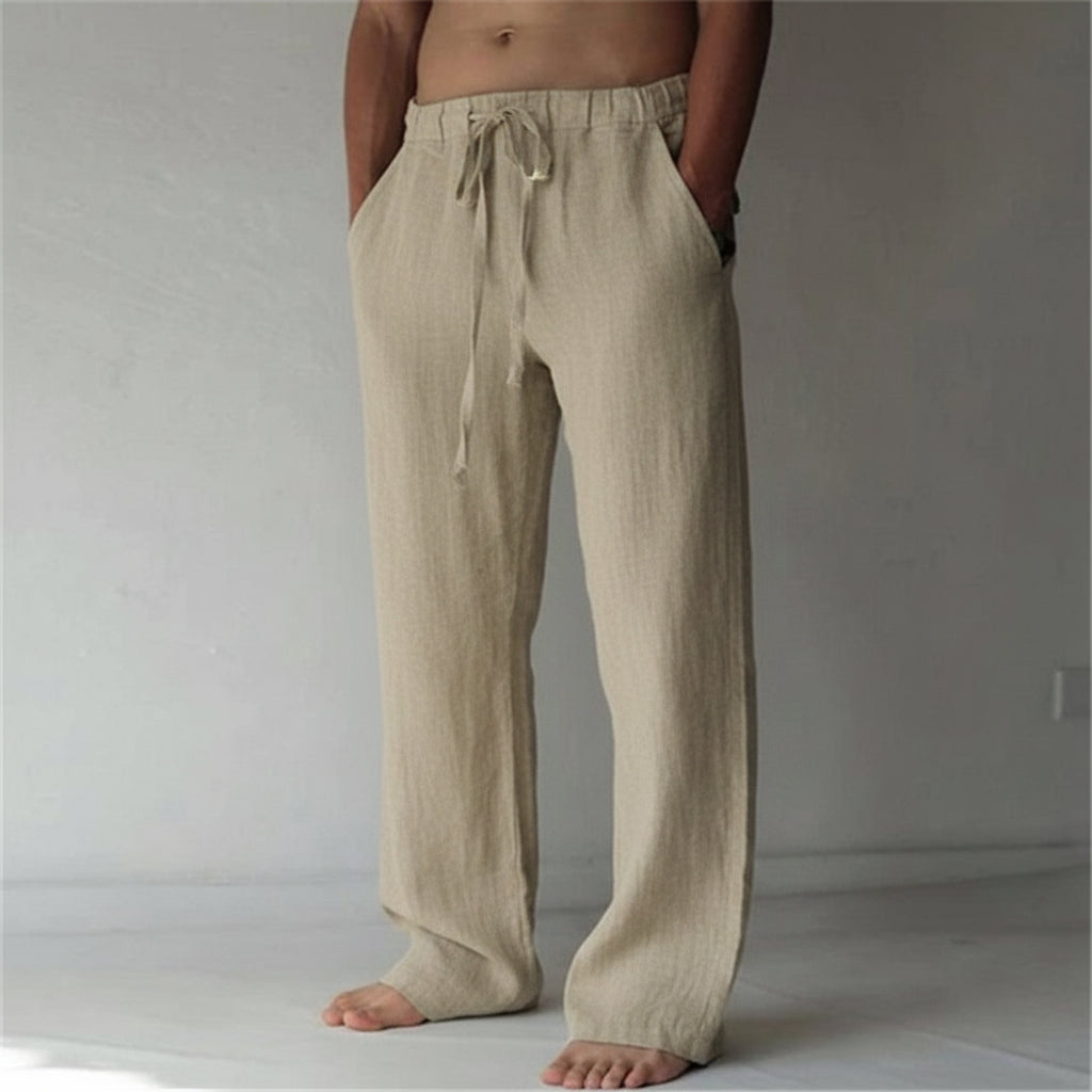 Lightweight Linen Trousers For Summer Comfort And Relaxed Fit