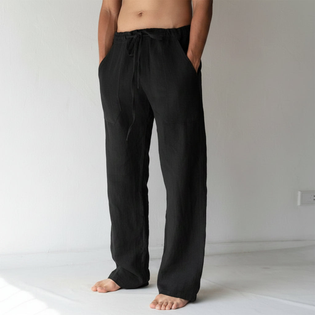 Lightweight Linen Trousers For Summer Comfort And Relaxed Fit