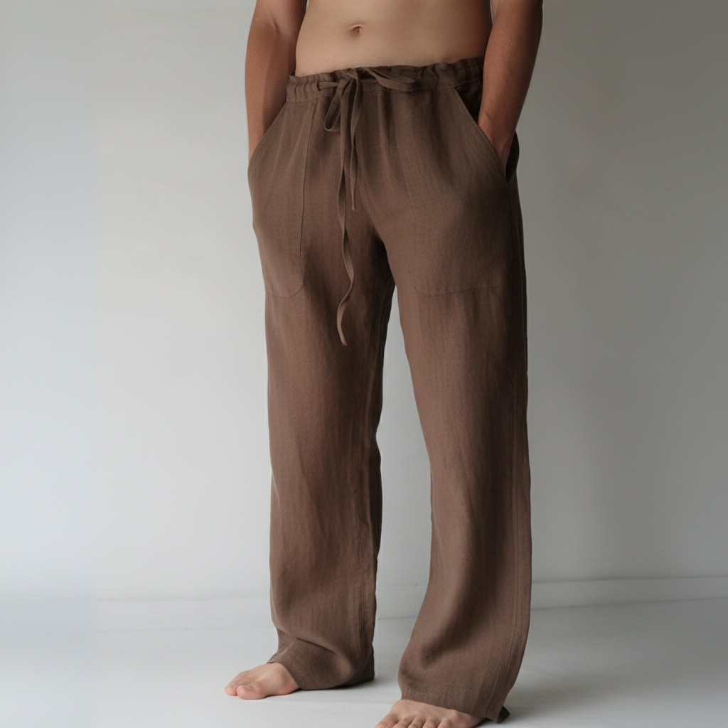 Lightweight Linen Trousers For Summer Comfort And Relaxed Fit