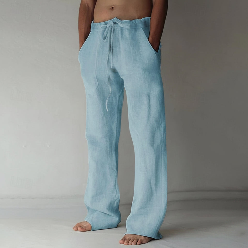 Lightweight Linen Trousers For Summer Comfort And Relaxed Fit