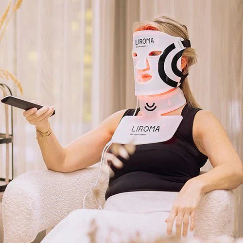 プロフェッショナルLEDライトセラピーマスク：引き締まった、クリアでより輝く肌のために