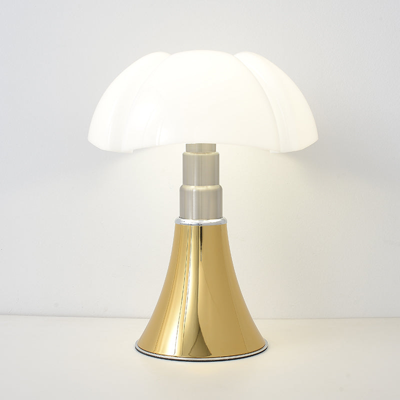 Retro moderní akcentní světlo s vintage LED stolní lampou