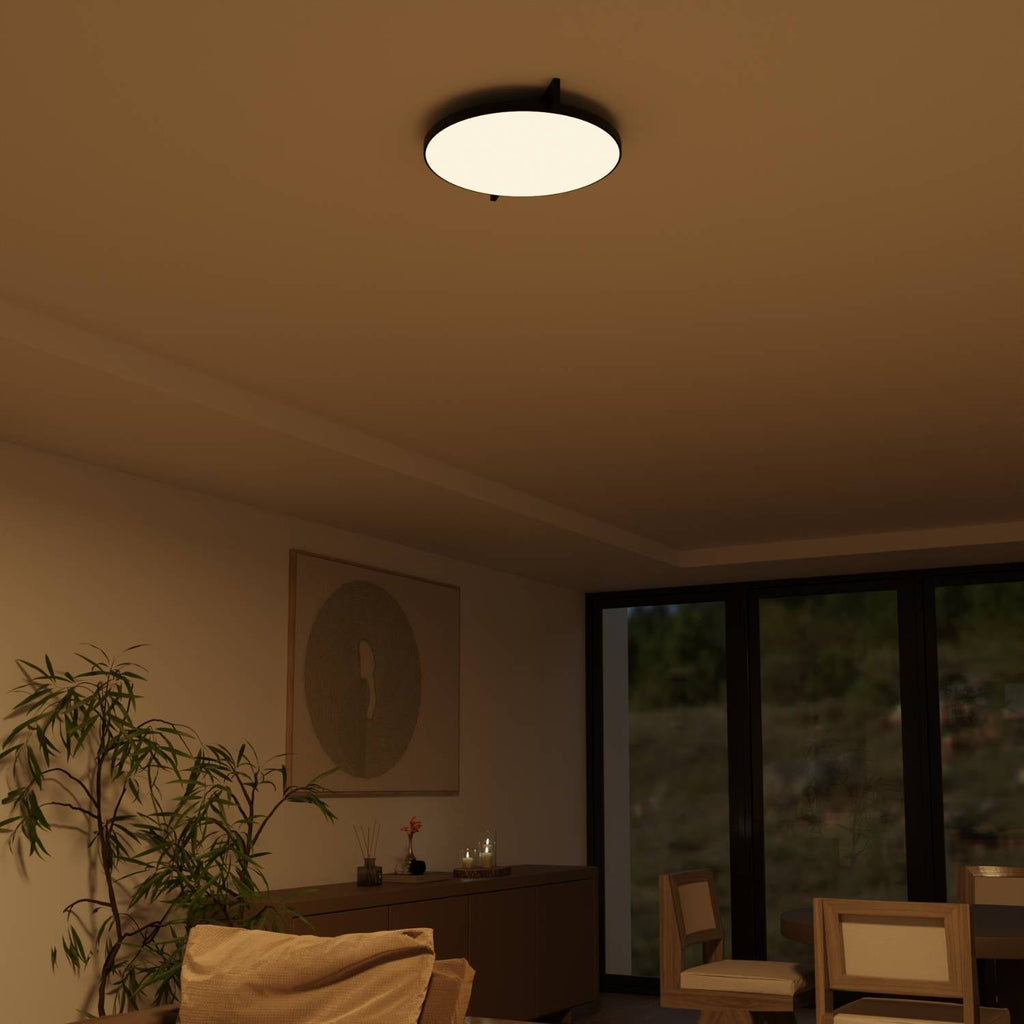 Lumière de plafond chaude 2700K pour une ambiance calme et une illumination uniforme