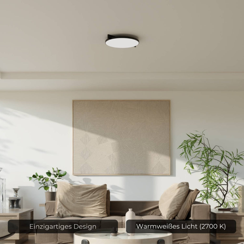 Lumière de plafond chaude 2700K pour une ambiance calme et une illumination uniforme