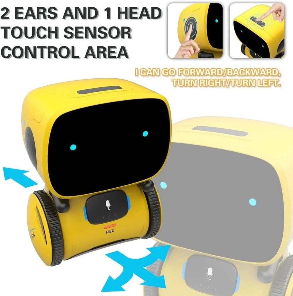 PulseBot Mini Interactive Dancing Robot With Voice and Sound Functions