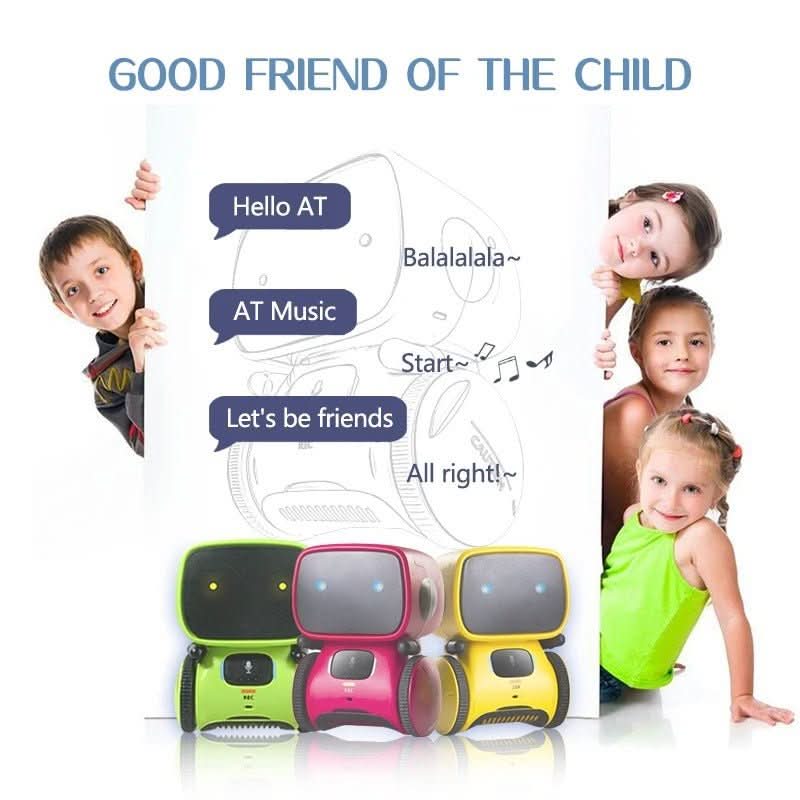 PulseBot Mini Interactive Dancing Robot With Voice and Sound Functions