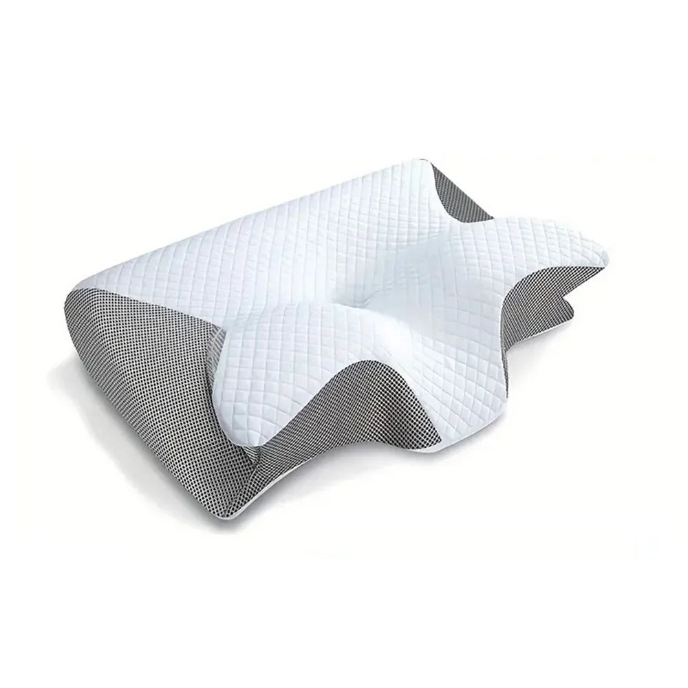Memory foam nakkestøttepute for konturert søvnstilling