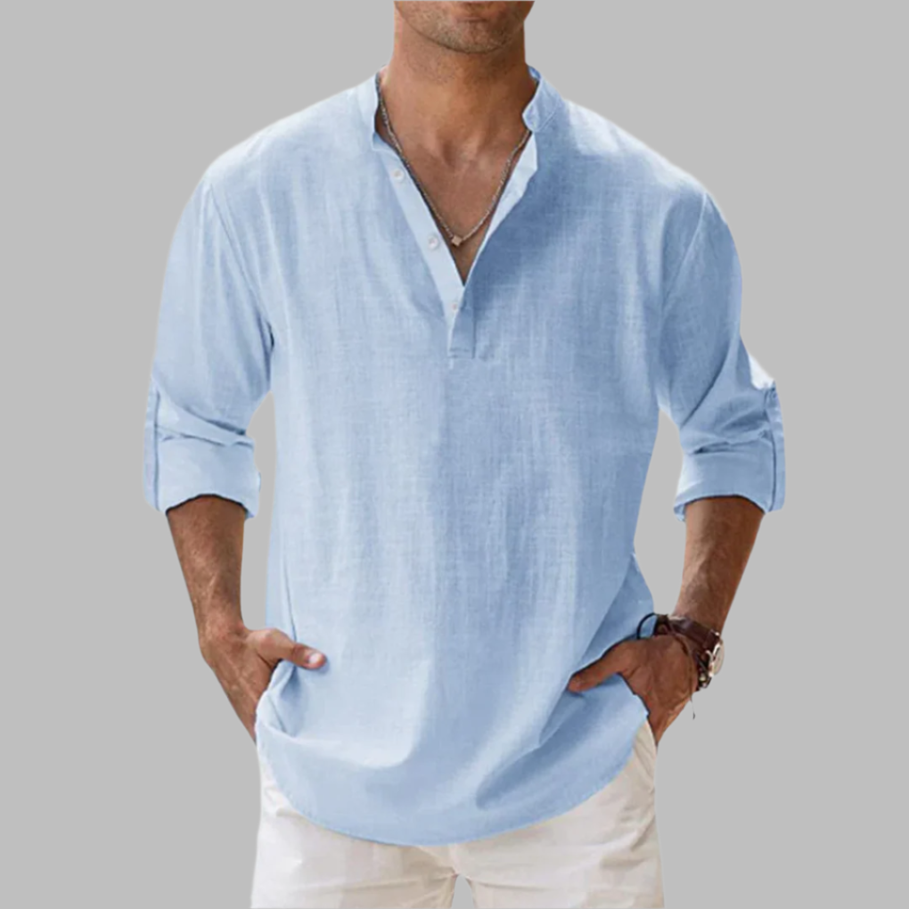 Casual Summer Shirt For Men, Relaxed Fit, Everyday Wear