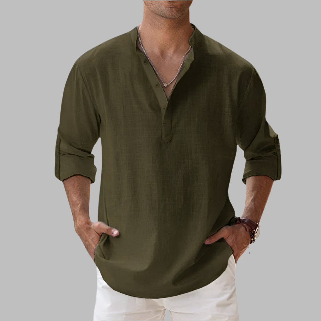 Casual Summer Shirt For Men, Relaxed Fit, Everyday Wear