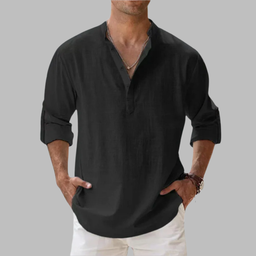 Casual Summer Shirt For Men, Relaxed Fit, Everyday Wear