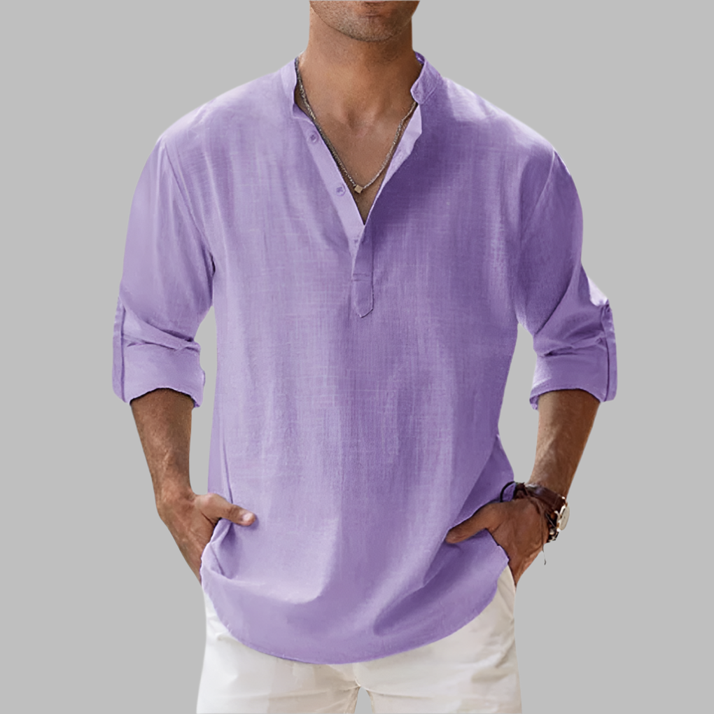 Casual Summer Shirt For Men, Relaxed Fit, Everyday Wear