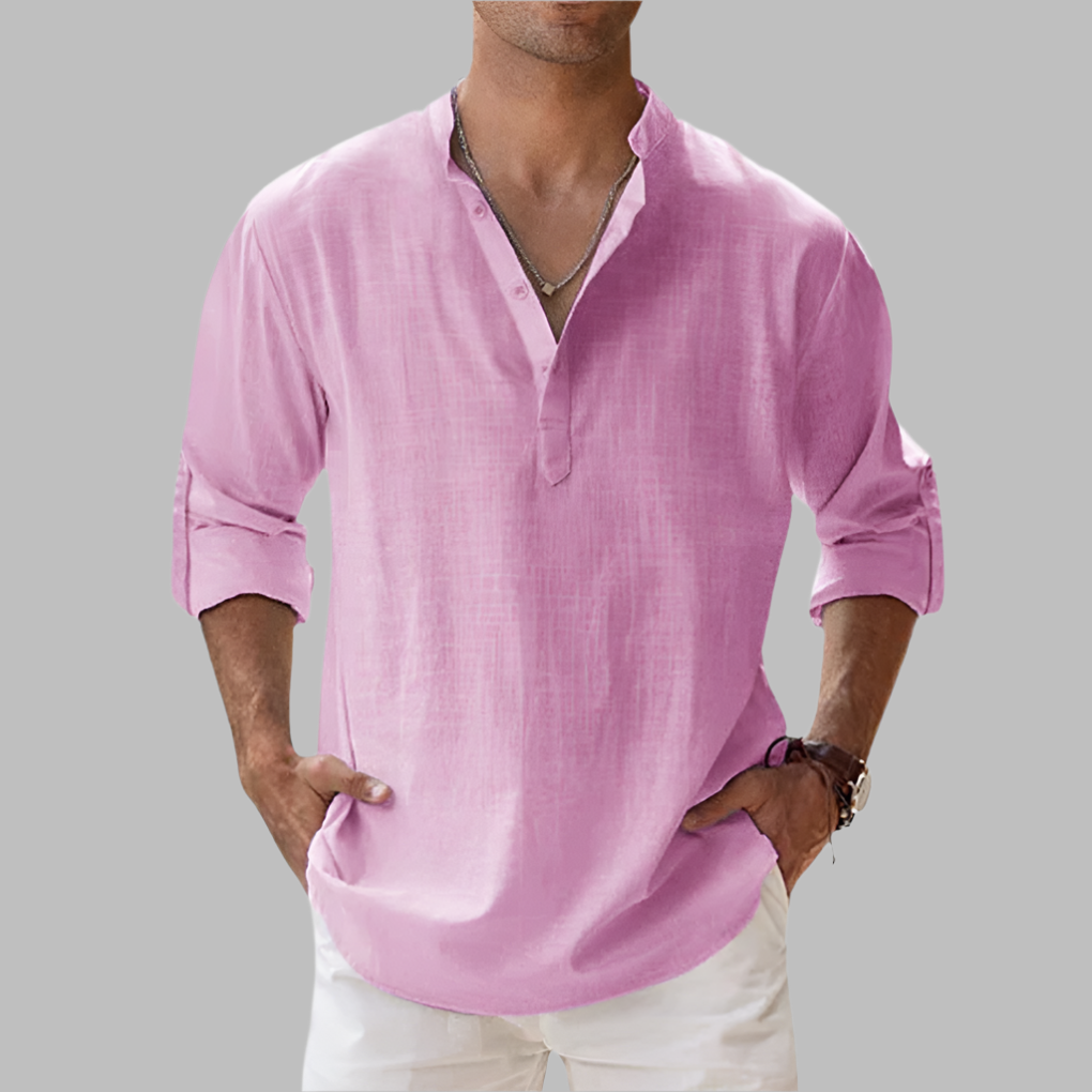 Casual Summer Shirt For Men, Relaxed Fit, Everyday Wear