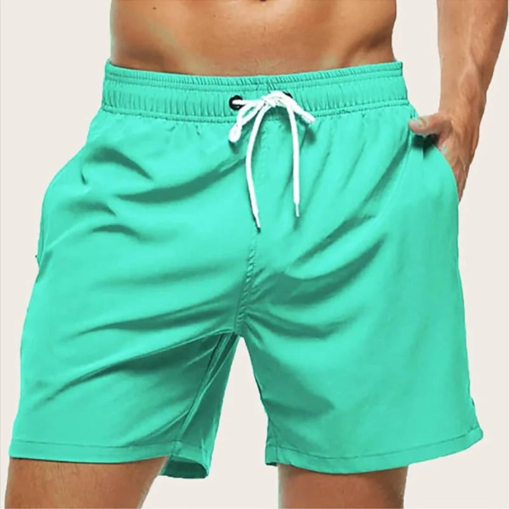 Men's Quick-Dry Swim Shorts For Beach And Poolside Days