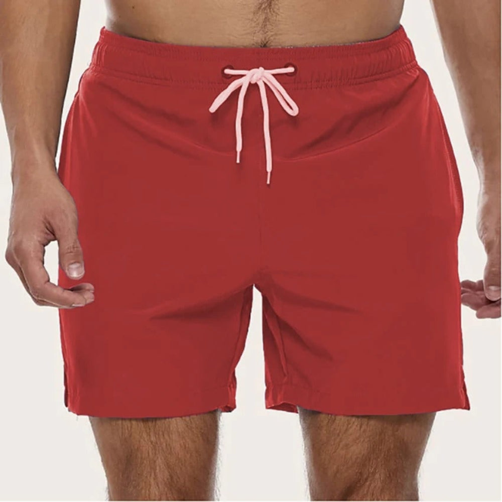 Men's Quick-Dry Swim Shorts For Beach And Poolside Days