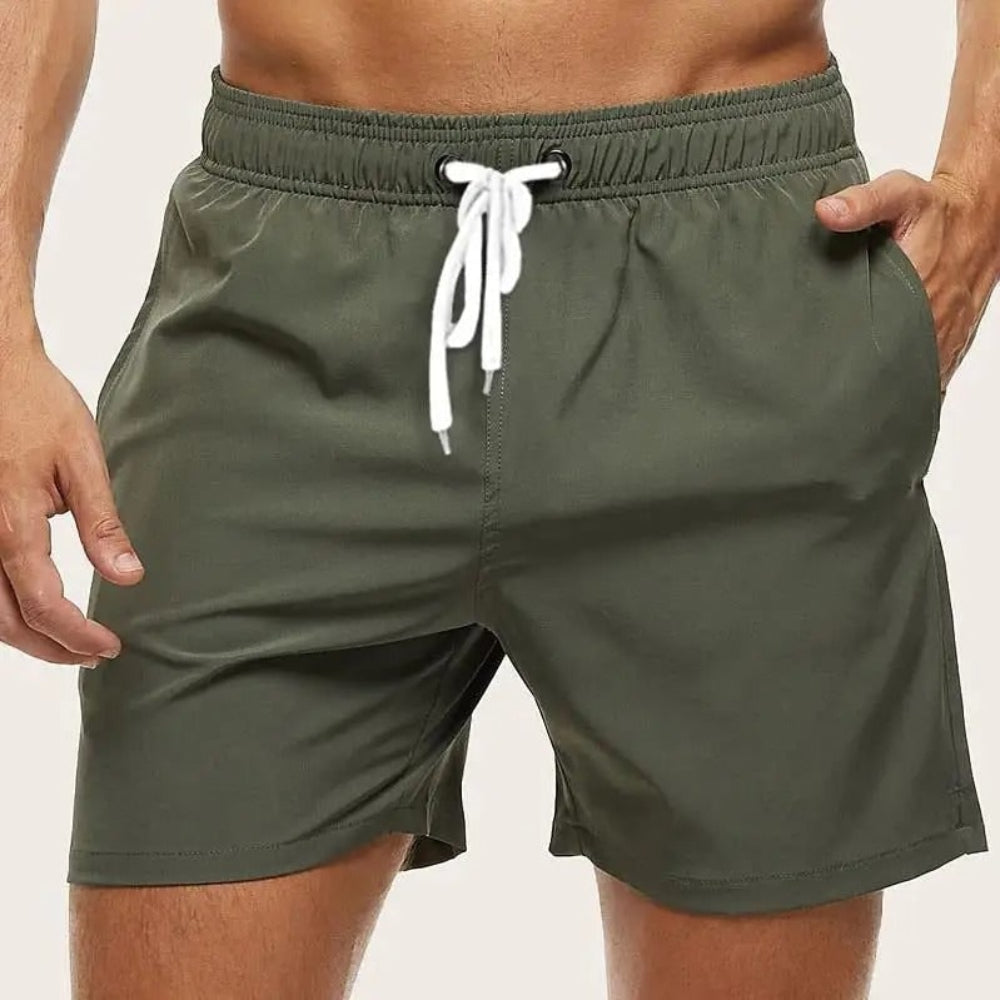 Men's Quick-Dry Swim Shorts For Beach And Poolside Days