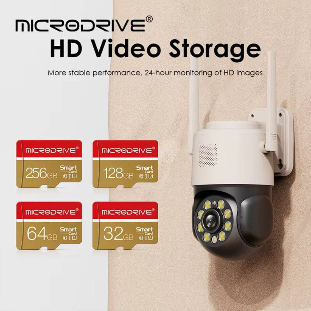 High Speed MicroSD Card Class 10 Storage 8GB To 256GB