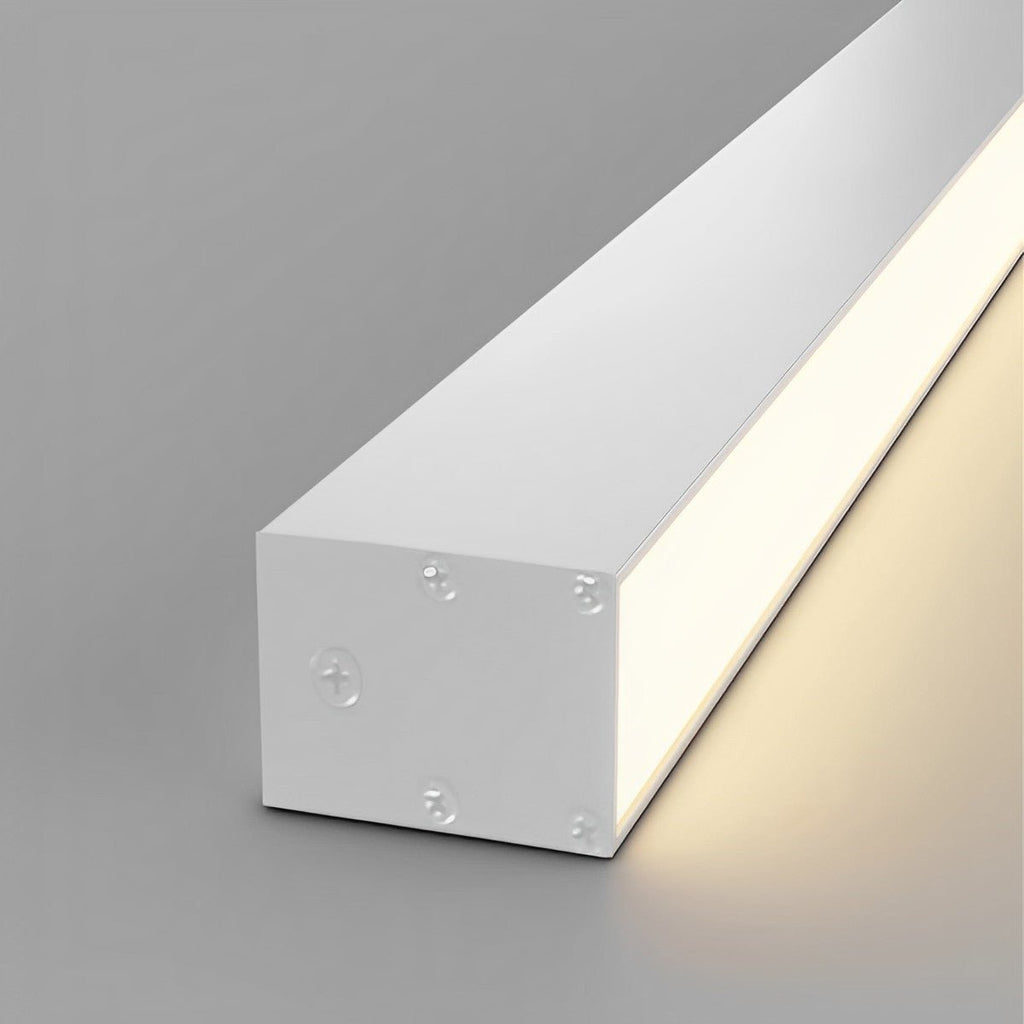 Black Aluminum Slim LED Ceiling Linear Light Dimmable For Living Room Bedroom