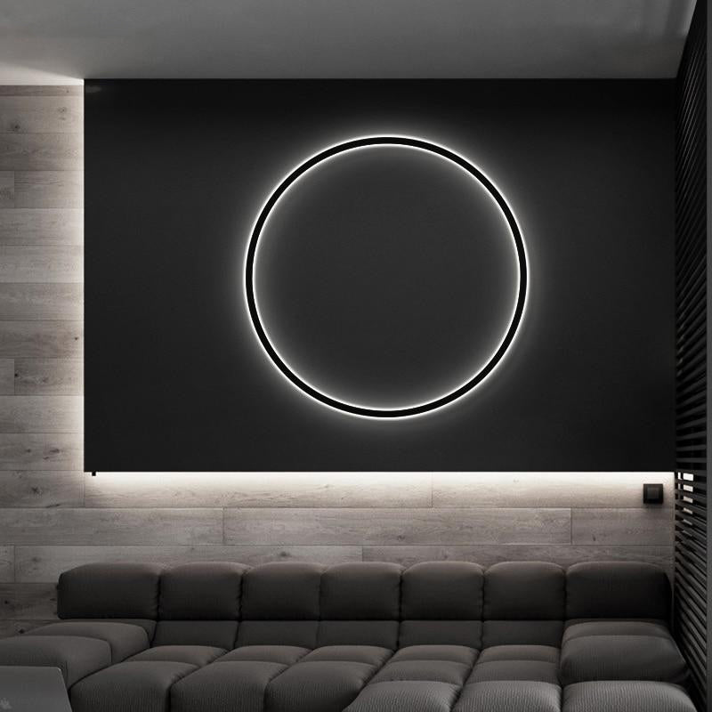 Modern Minimalist Round Wall Light For Home Decor And Ambience