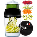 Multifunctional Vegetable Spiral Slicer with Stainless Steel Blade | Rosalyssa