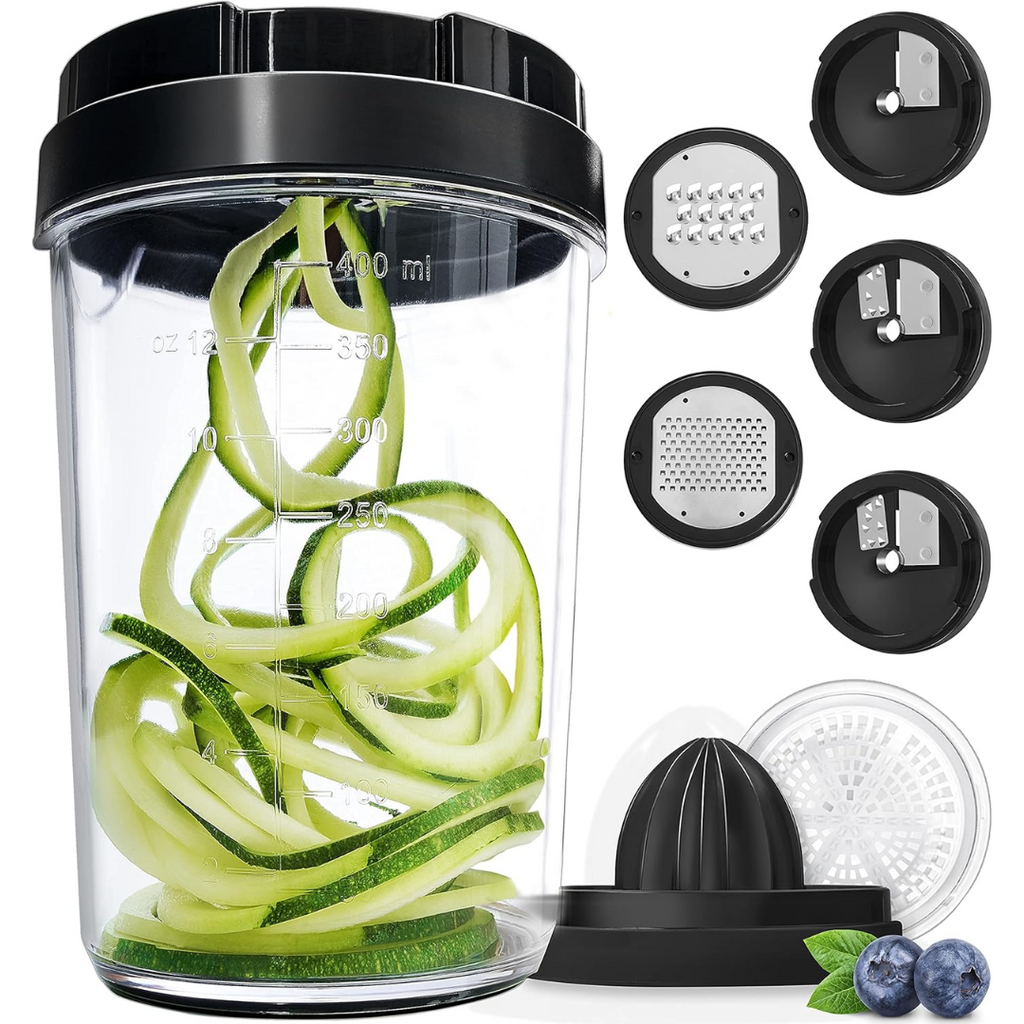 Multifunctional Vegetable Spiral Slicer with Stainless Steel Blade | Rosalyssa