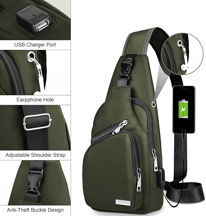 Sac bandoulière multifonction étanche - WaveSling | Rosalyssa