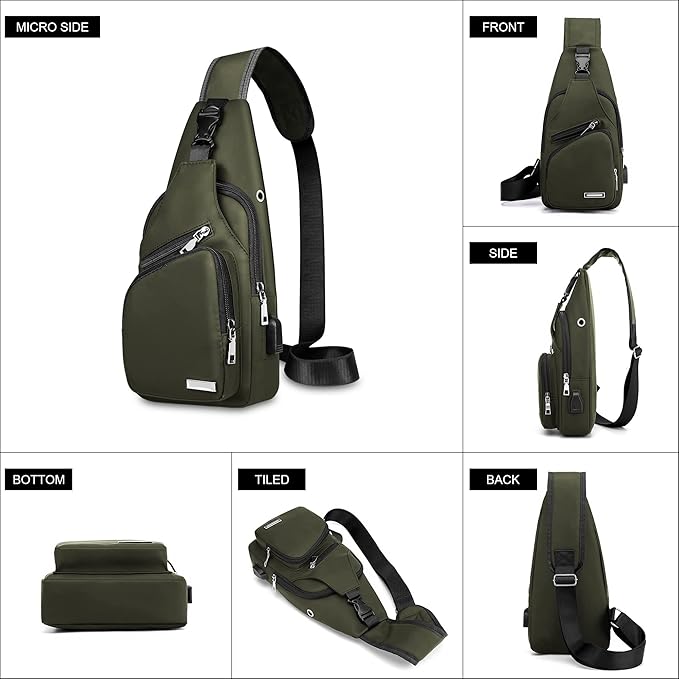 Sac bandoulière multifonction étanche - WaveSling | Rosalyssa