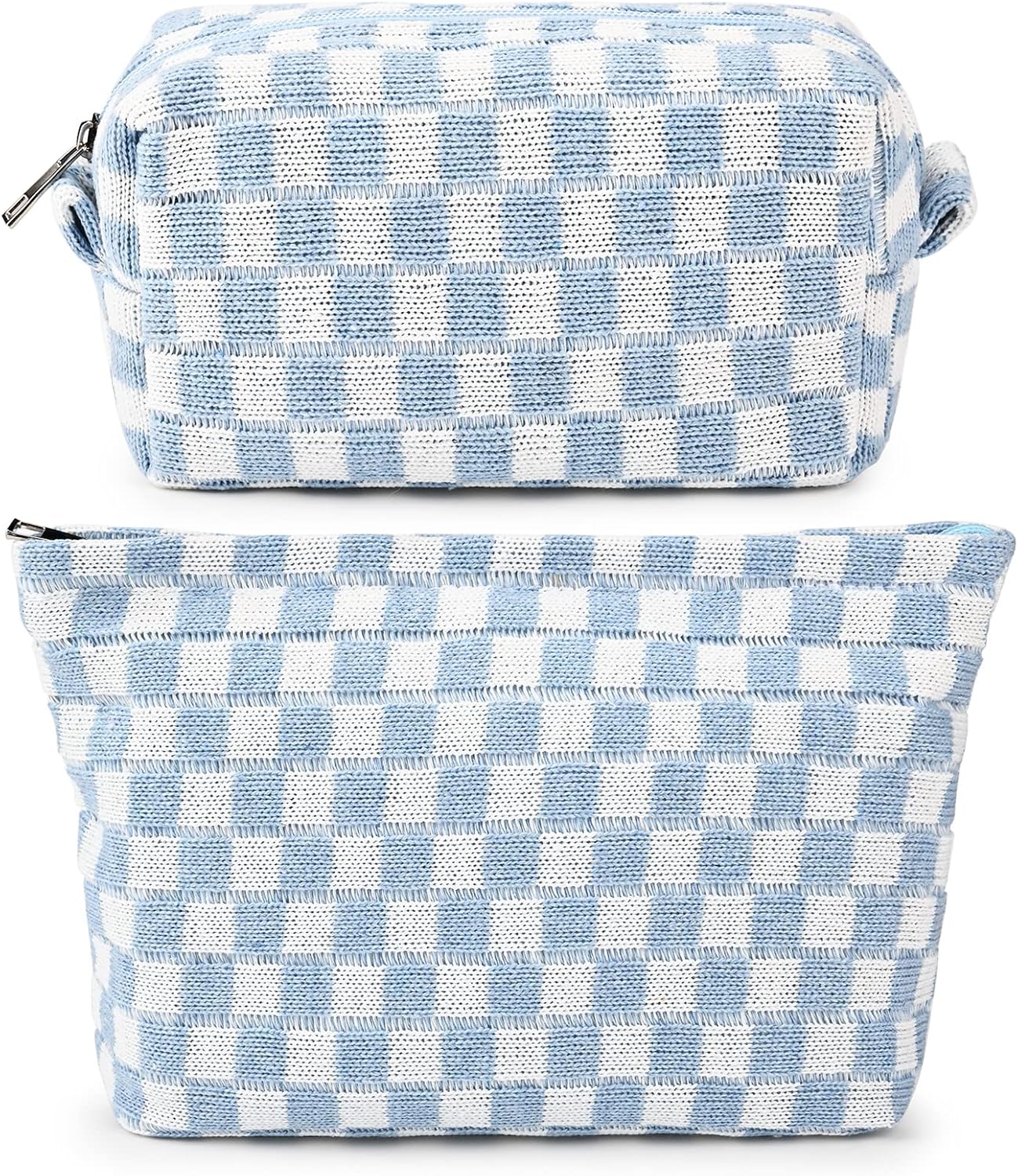 Must-Have Checked Make-up Bag Set | Rosalyssa