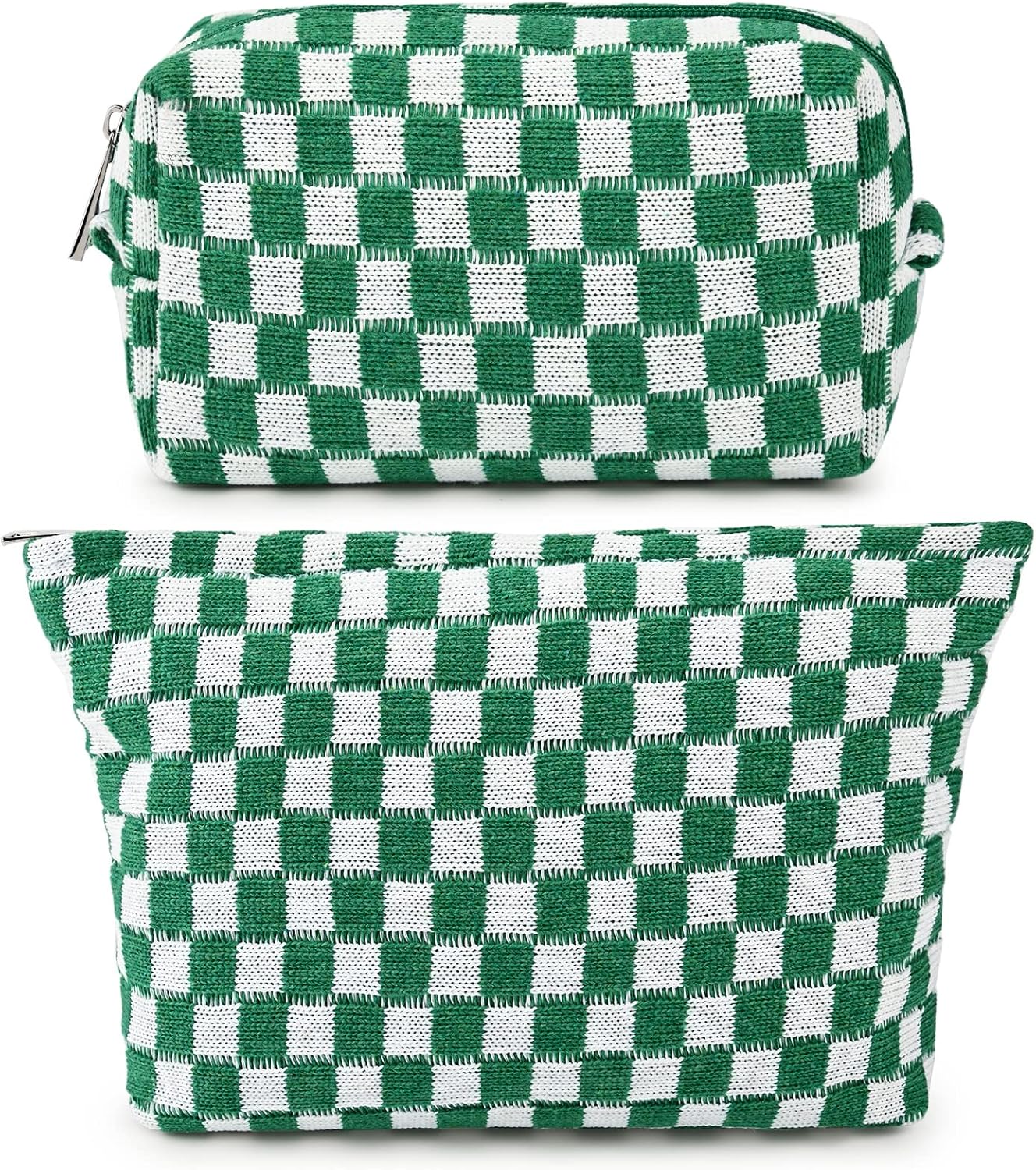 Must-Have Checked Make-up Bag Set | Rosalyssa