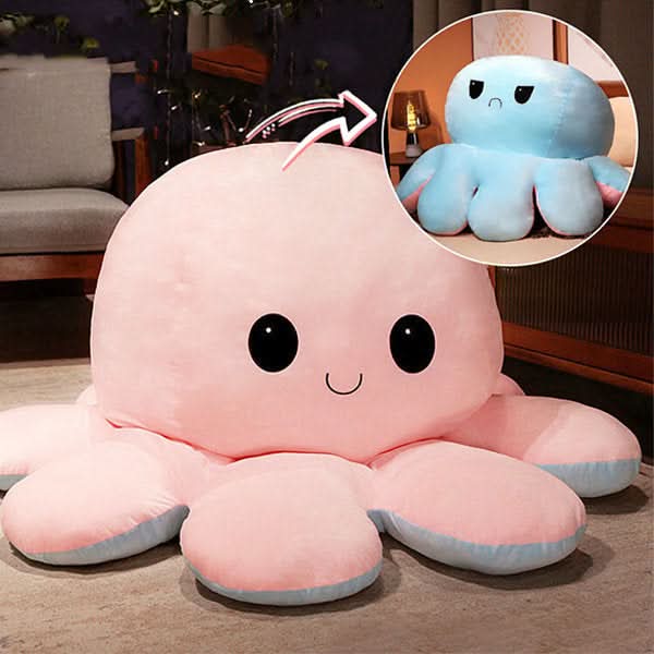 Peluche Snuggle Octo - Poulpe Câlin pour Enfants et Câlins