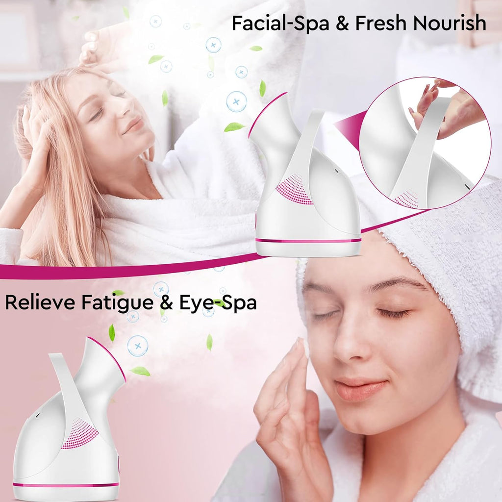 Nano Ionic Facial Steamer – Deep Cleanse & Hydrate Your Skin! | Rosalyssa