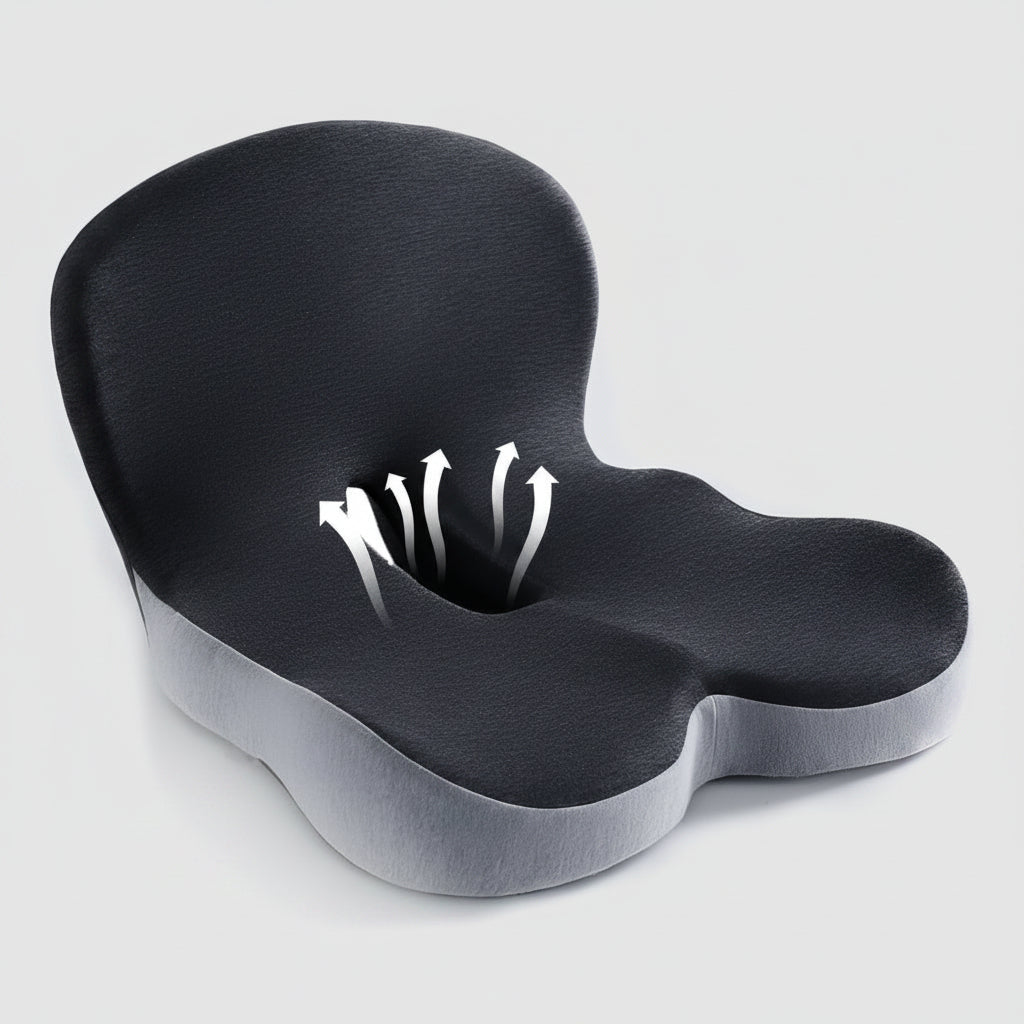 Memory Foam Seat Cushion For Office Chair Posture Support