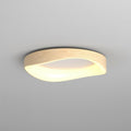 Wood Look Scandinavian LED Ceiling Light For Living Room And Bedroom
