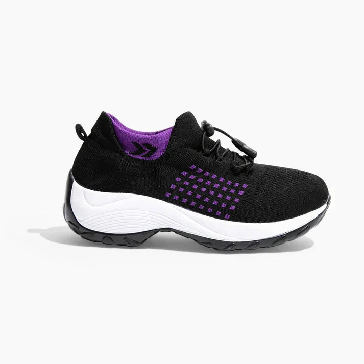 Damen Elastische Stütz-Orthopädische Sneakers Schuhe