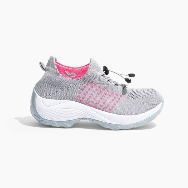 Damen Elastische Stütz-Orthopädische Sneakers Schuhe