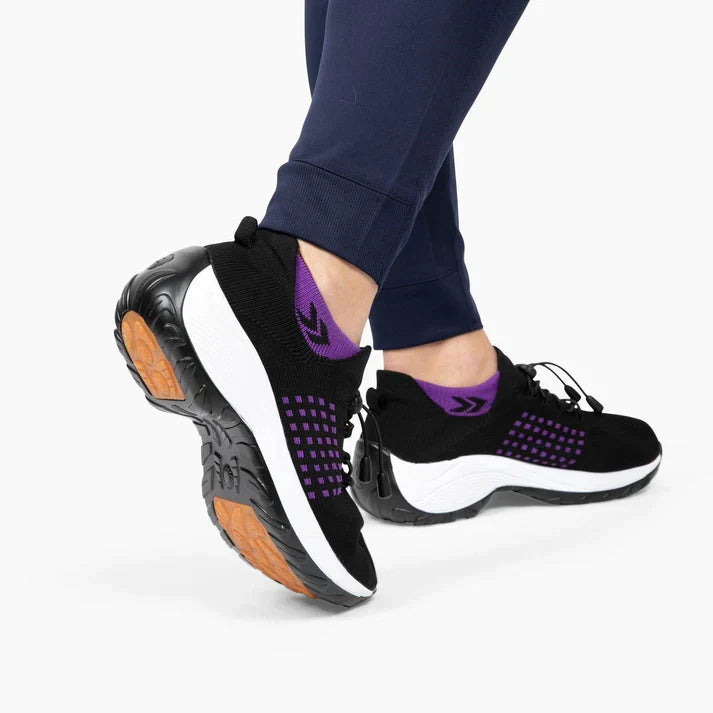 Damen Elastische Stütz-Orthopädische Sneakers Schuhe