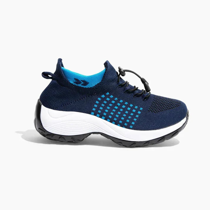 Damen Elastische Stütz-Orthopädische Sneakers Schuhe