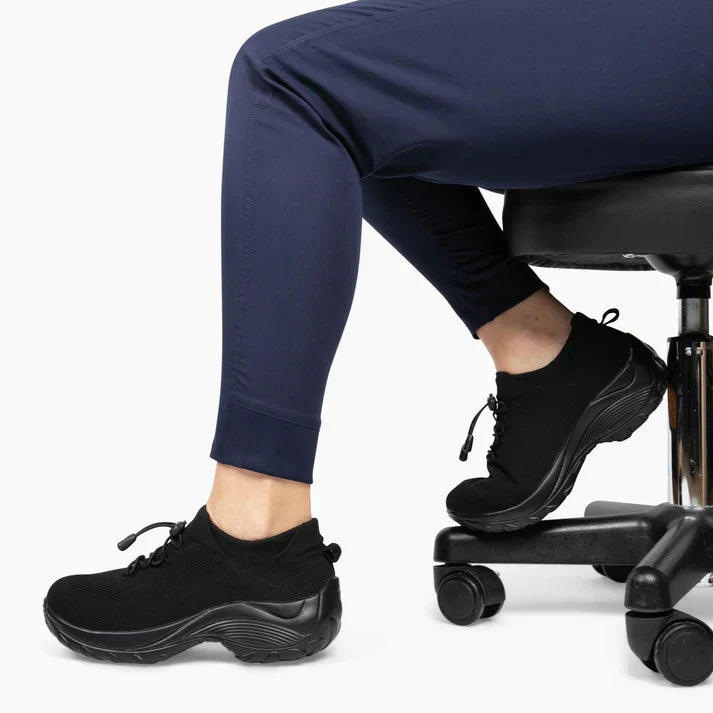 Damen Elastische Stütz-Orthopädische Sneakers Schuhe