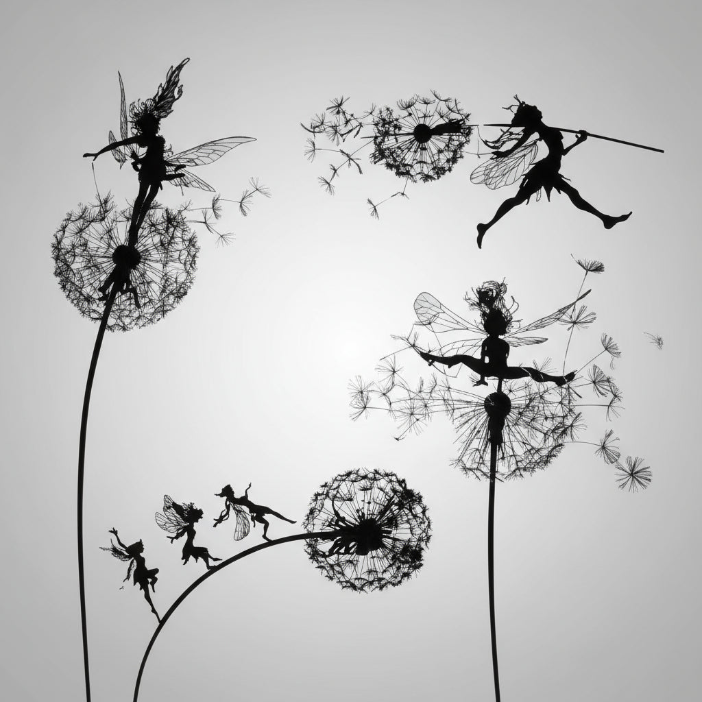 Garden Art Fairy Stake Yard Sculpture For Outdoor Decor