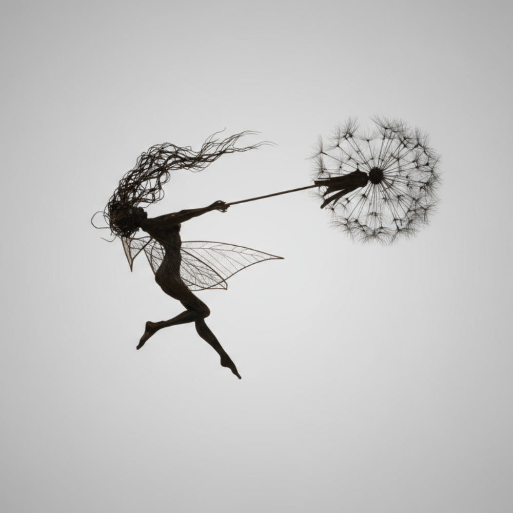 Garden Art Fairy Stake Yard Sculpture For Outdoor Decor