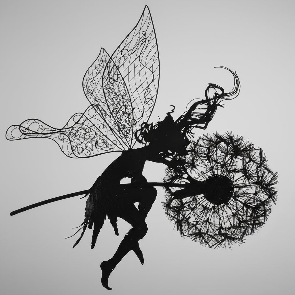 Garden Art Fairy Stake Yard Sculpture For Outdoor Decor