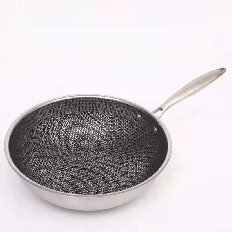 NovaChef Stainless Steel Nonstick Frying Pan For Everyday Cooking