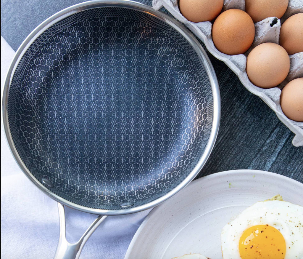 NovaChef Stainless Steel Nonstick Frying Pan For Everyday Cooking