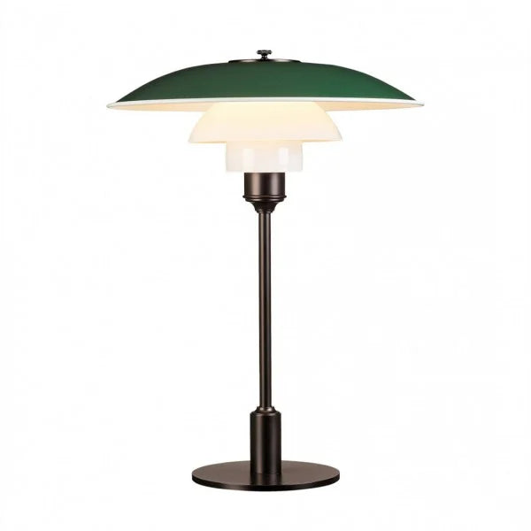 LumaNova víceúrovňová kovová stolní lampa v moderním provedení