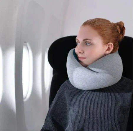 TravelEase Cushioned Neck Pillow For Total Travel Comfort
