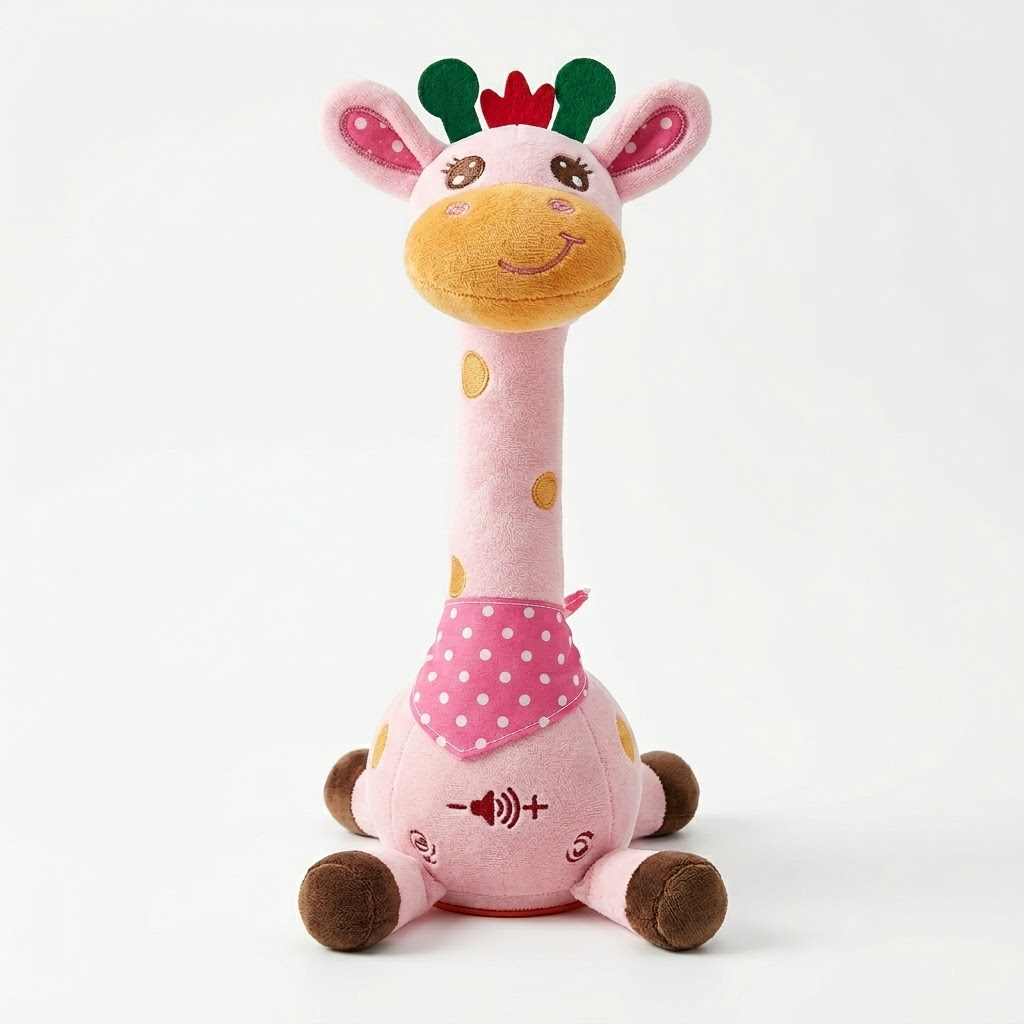Kids Plush Giraffe Sings Interactive Musical Companion