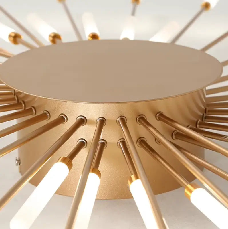 Italian Tube Ceiling Light In Aluminum And Acrylic LED G9 60W Modern Living Room